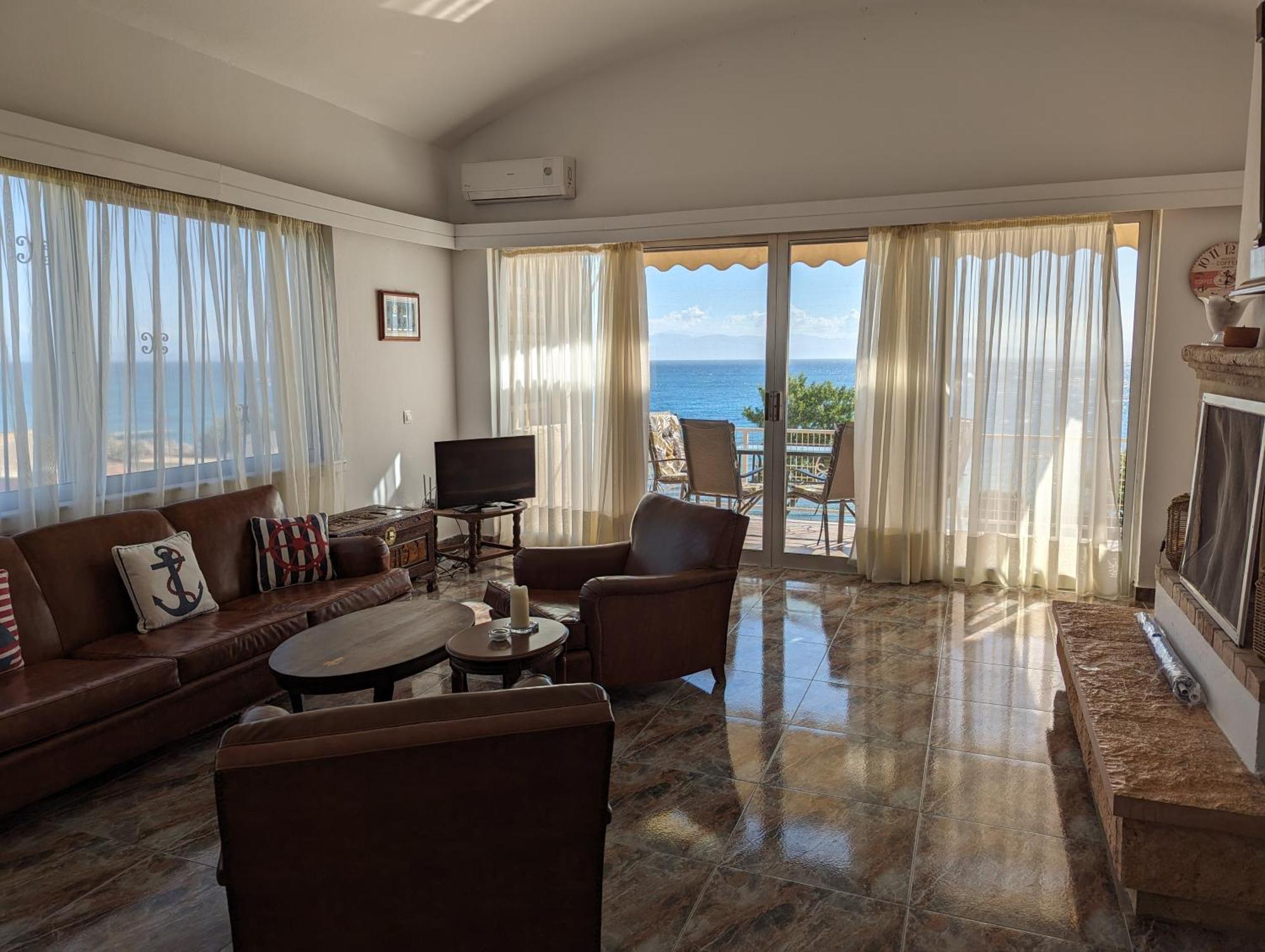 Sea View Apartment With Swimning Pool Mesongí Exterior foto